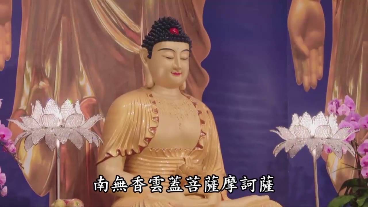 恭誦大乘無量壽經 悟道法師領眾（有字幕）