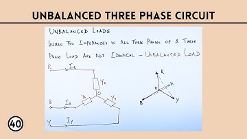 Unbalanced three phase circuit | Circuit Theory | UNIT 4 | EEE with prof. RKN | Video 40