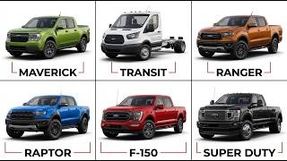 Every Type of FORD TRUCK Explained in 16 minutes