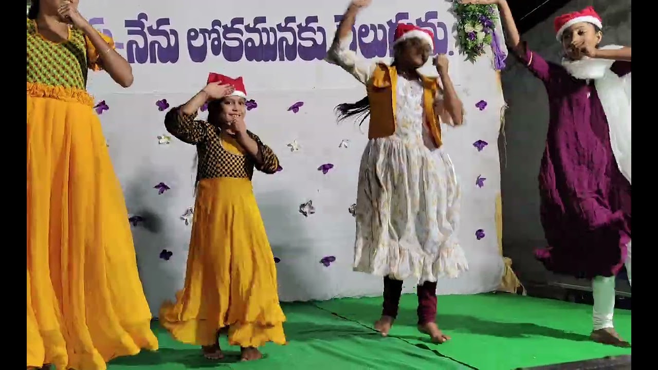 Kreestu Puttina Roju | Telugu Christmas Song |Christmas Action Song
