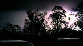 Lightning in slow motion (240fps)