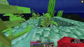 How to Find and Raid an Ocean Monument in Minecraft Part 2