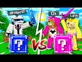 ¡LUCKY BLOCK de CHICA VS LUCKY BLOCK de CHICO! 👫😂 - MINECRAFT