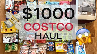 $1000 COSTCO HAUL 😬 | Apex, North Carolina