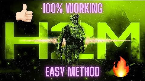 How to Play MW2 REMASTERED H2M MOD after Activision Shutdown for FREE NO STEAM 100% WORKING 🔥