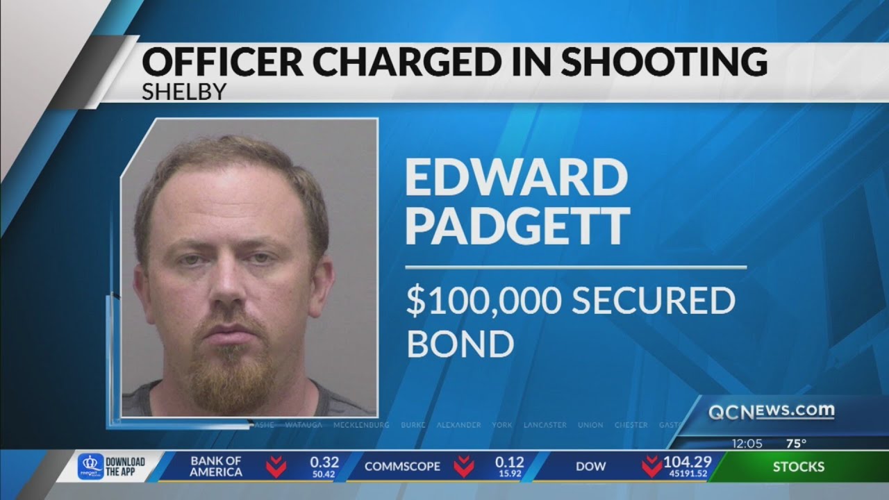 $100K bond set for Kings Mtn officer in domestic shooting - YouTube