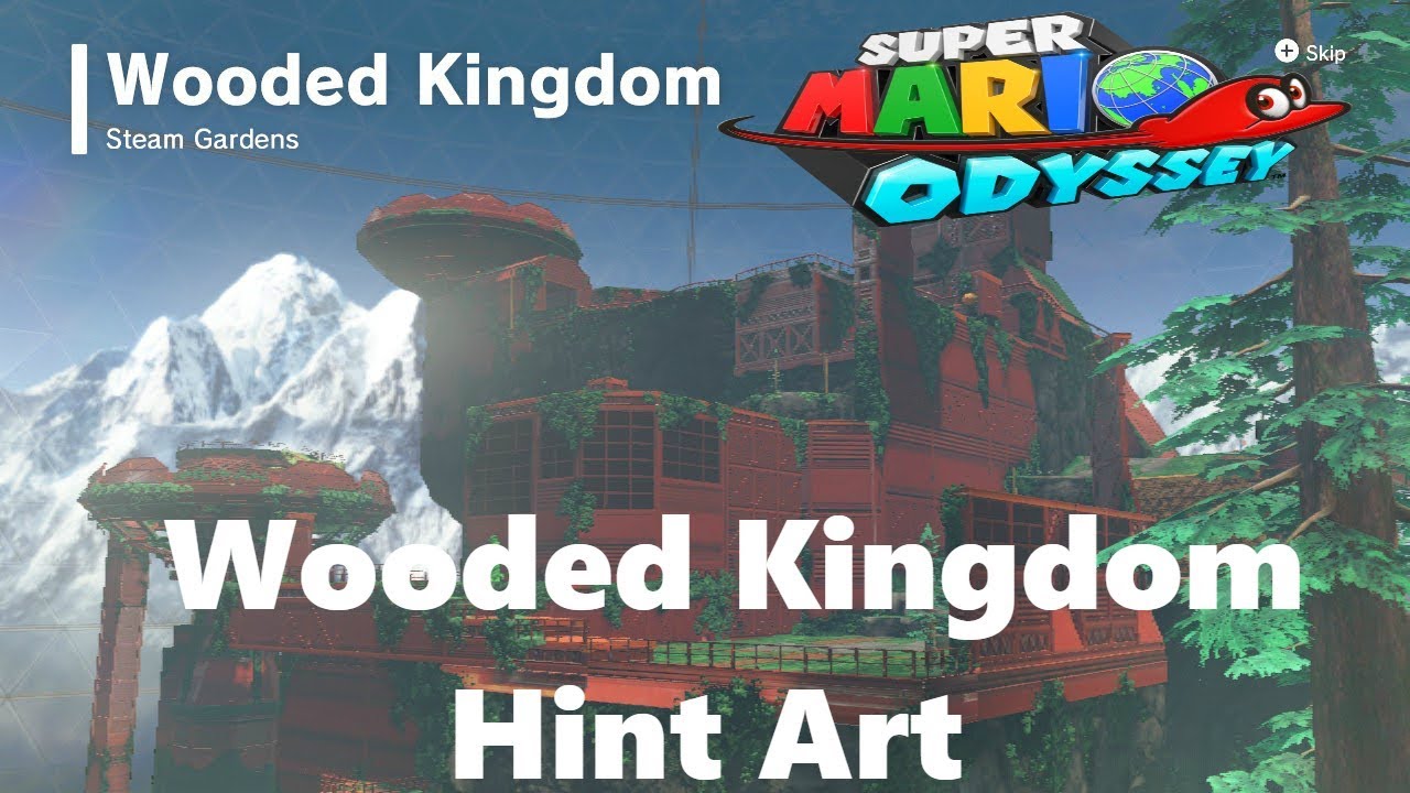 Super Mario Odyssey Wooded Kingdom Hint Art (Nintendo Switch) YouTube