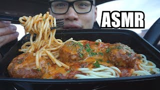 ASMR SPAGHETTI & MEATBALL *BIG BITES