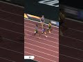 Melissa Jefferson-Wooden holds on to clock 10.62 for gold #WorldAthleticsUltimate