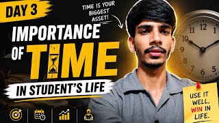 The Importance of Time in a Student's Life | Day 3 of My Journey 🚀 #timemanagement #viral