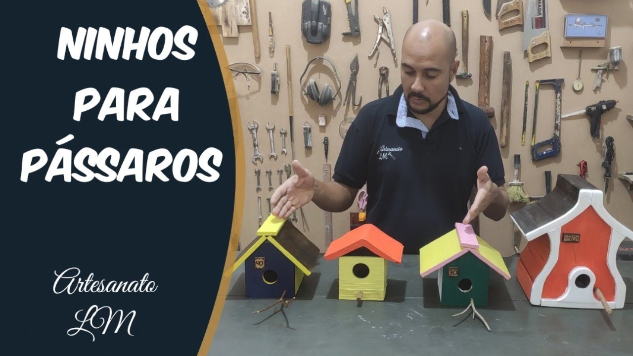 CASINHA DE PASSARINHO, FÁCIL SIMPLES E DE FAZER