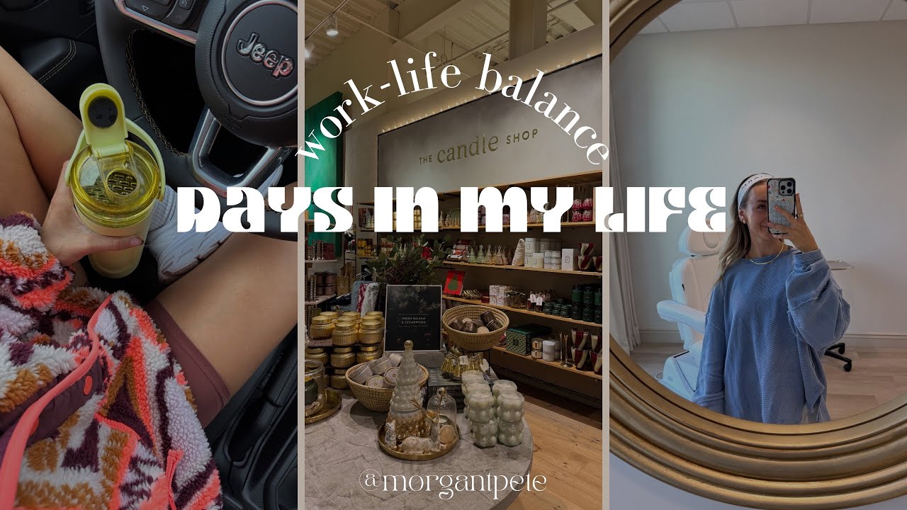 DAYS IN MY LIFE  | big life update (!!), holiday decor, 12-hour shift, hair tutorial, etc!