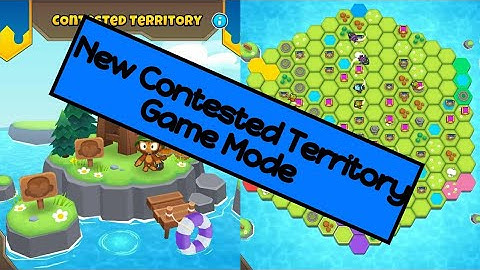 The new Contested Territory Game mode in BTD6
