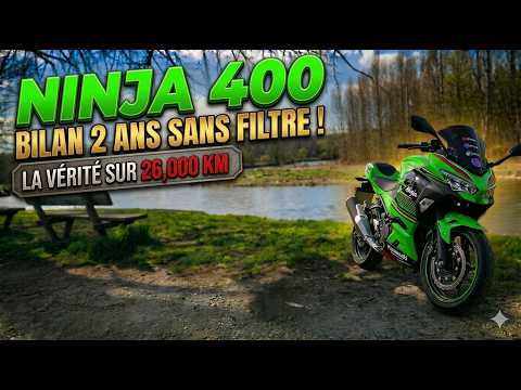 MON AVIS HONNÊTE SUR LA KAWASAKI NINJA 400 APRÈS 730 JOURS 🚀🔥 LA VÉRITÉ