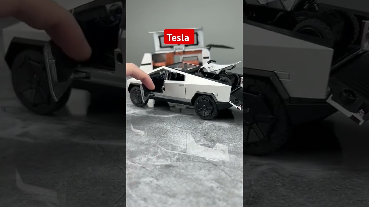 Tesla electric cybertruck transport vehicle 