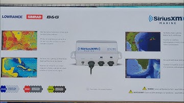 Sirius XM Fish Mapping On Simrad, Lowrance, and B&G!!! Unboxing Required Hardware Sirius XM WM-4