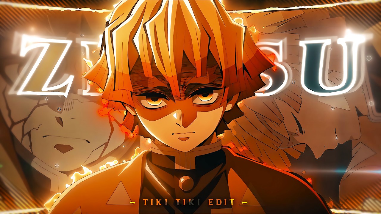 Demon Slayer  "Zenitsu vs Kaigaku" - Tiki Tiki [Edit/AMV] 4K!
