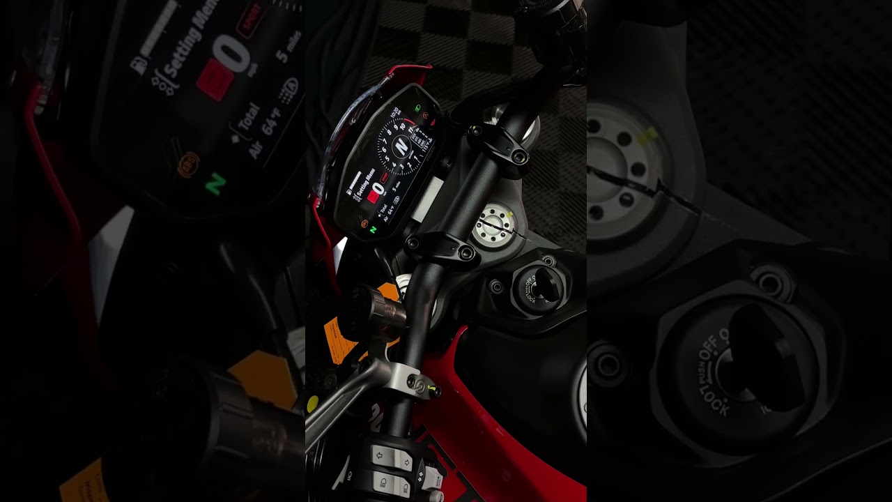 2025 Ducati Monster 937+ Red