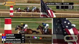 RACE 3 PROGRAM 10 08 2025