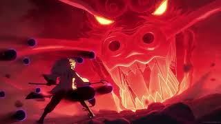 Six paths Madara Uchiha vs Eight gates Might guy 4k PC wallpaper