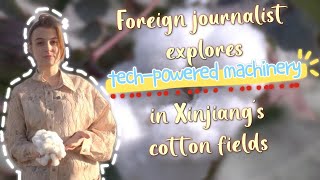 Globalink Foreign Journalist Explores Tech-Powered Machinery In Xinjiangs Cotton Fields