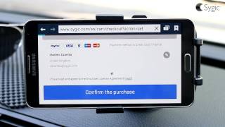Video Guide - How to purchase Real-Time Traffic subscription for Sygic Navigation screenshot 5