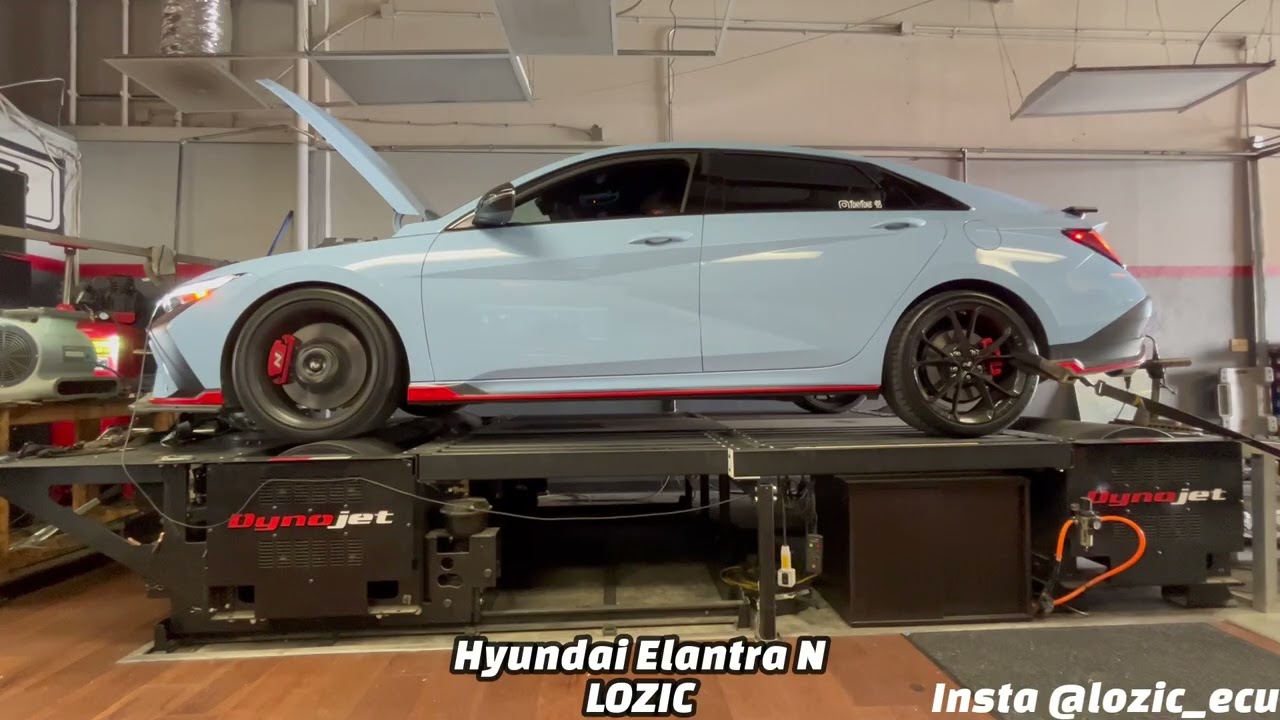 Hyundai Elantra N 2.0T, LOZIC ECU TUNED : 317Whp 342Wtq