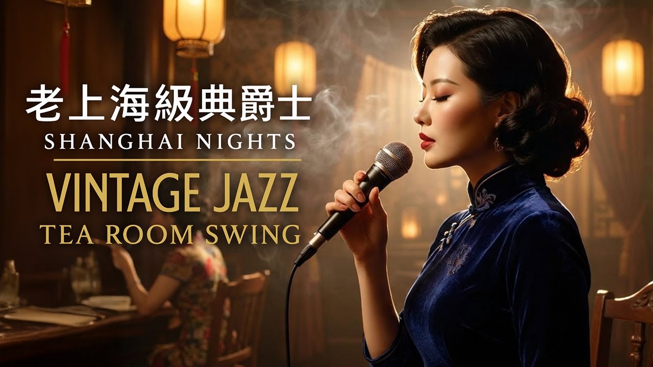 老時光上海茶館爵士珍藏｜Smooth Jazz Lounge with Gentle Bossa Touch
