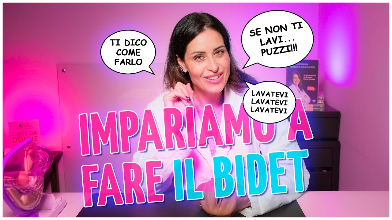 Impariamo a fare il BIDET #ginecologacalcagni