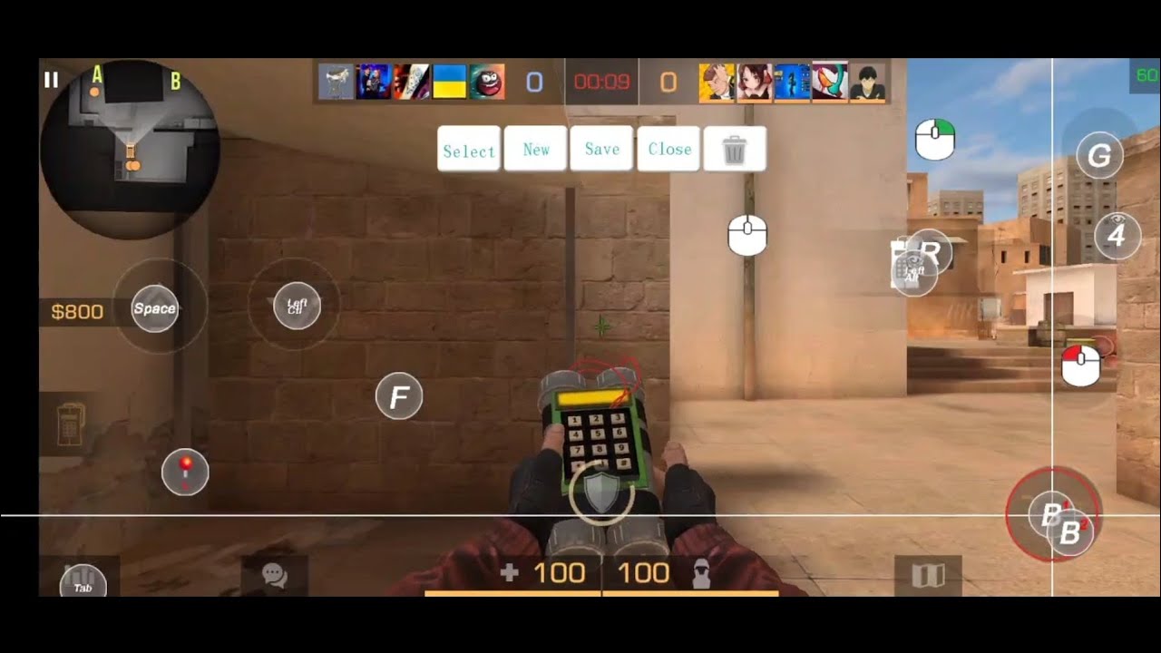 STANDOFF 2 GAMEPLAY KEYBOARD AND MOUSE LATIHAN BUAT VALORANT MOBILE