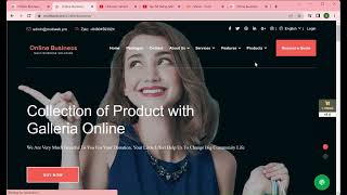 Bắt Đầu Xây Một Website Mới Sửa Các Thông Tin Cơ Bản Onlinebusiness