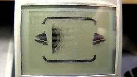 Menu for LCD NOKIA3310 + AVR