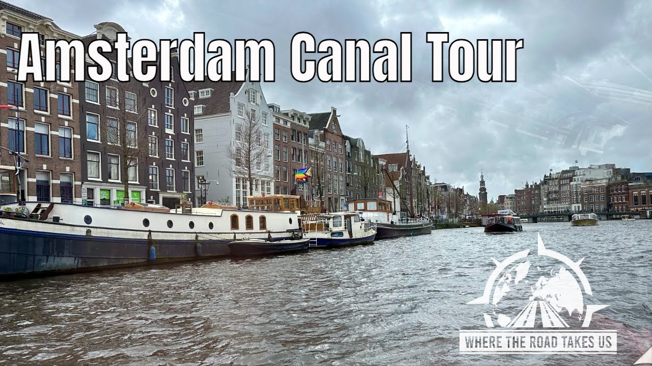 [4K] Amsterdam Canal Tour - See Amsterdam from the water!