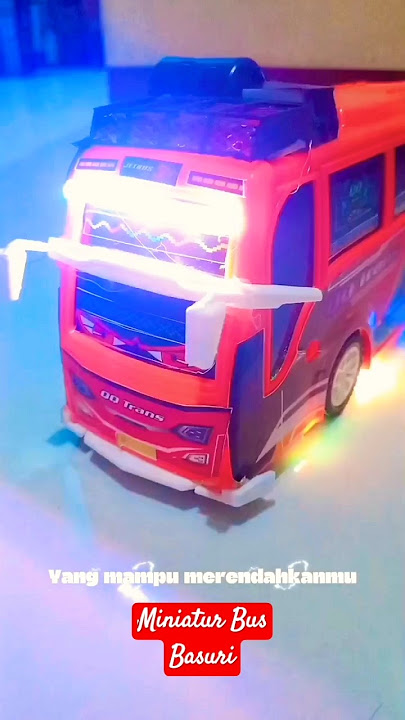 Miniatur Bus QQ Trans #shorts #shortvideo #basuri #busbasuri #viralvideo #bus #telolet