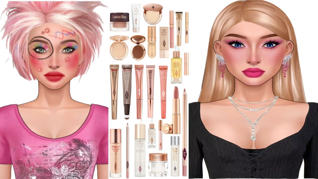 makeup animation 💄 ️ ️ makeup artiste 💄 ️ ️ makeup ASMR 💄 ️ ️ makeup ...