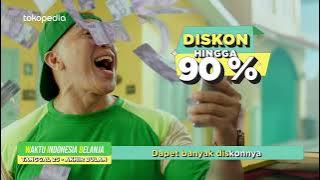 WIB Tokopedia di Bulan Juli: Dari Bebas Ongkir min Belanja Rp 20 ribu Sampai Diskon Hingga 90%!