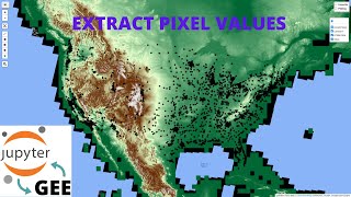 GEE Tutorial #43 - How to extract pixel values from an Earth Engine image using a point shapefile