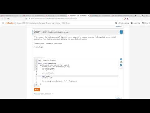 CSC 110 AB - Challenge Activity 5.15.1 Solution