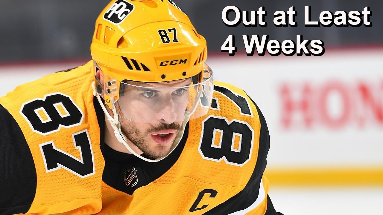 Crosby Out at Least 4 Weeks, New NHL Cameras, Injury Updates and Milestones to Watch