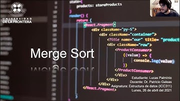 Merge Sort en Java [Explicado]
