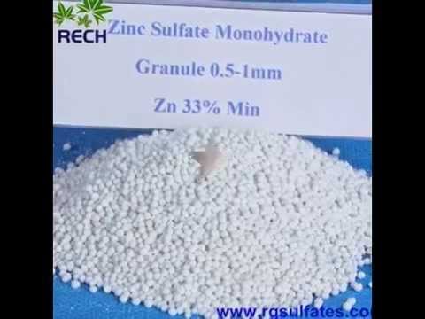 Zinc Sulfate Monohydrate 