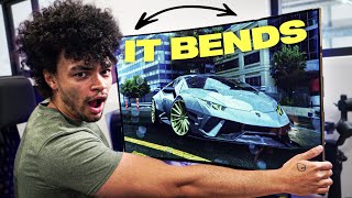 This OLED Gaming TV Can BEND!