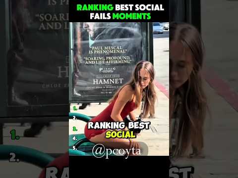 Ranking The Best Social Fails Moments!😂😭 #usa