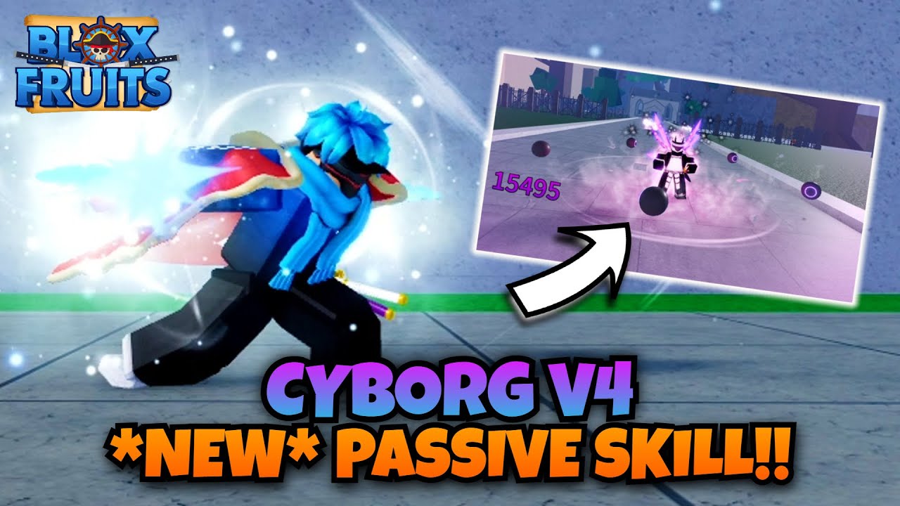 How to get CYBORG RACE in Blox Fruits Roblox? Best Beginners Guide v1, v2,  v3, v4 race awakening! 