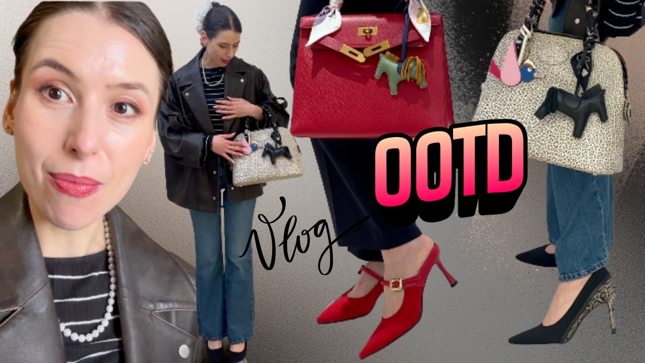 Роскошные образы, которые я носила на этой неделе ✨ Видеоблог о сумке дня — с участием обуви Cosy...