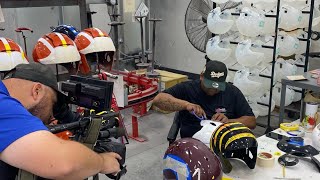 Popular NFL helmets made in Plainfield facility