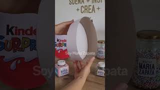 Caja huevo Kinder sorpresa ? con plantillas gratuitas | Soy Maria Zapata manualidades diy