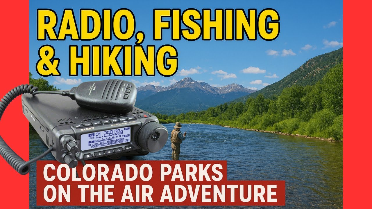 Radio, Fishing & Hiking — Colorado Parks on the Air Adventure