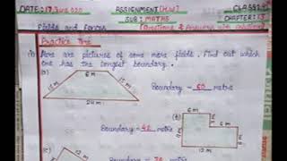 Worksheet fields and fences class 4 maths ncert