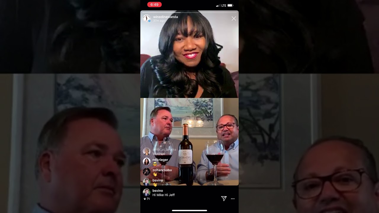 Wine With Wanda: Guests, wine and travel writers Mike DeSimone & Jeff Jenssen, the World Wine Guys.